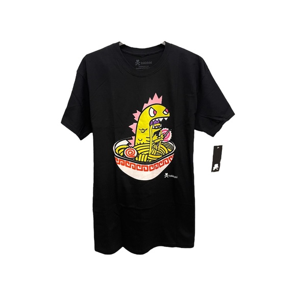 NEW Tokidoki Kaiju Tokimon Monster Ramen Bowl T-Shirt Men’s 2XL Tee Top Rare NWT - Picture 2 of 4